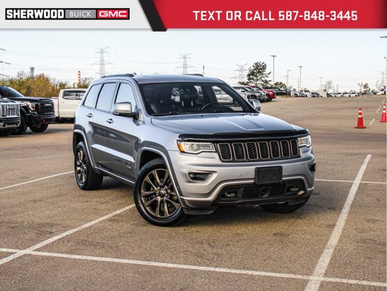 2017 Jeep Grand Cherokee Limited 75th Anniversary Edition V6 4X4 | Luxury/Active Safety Packages Grey