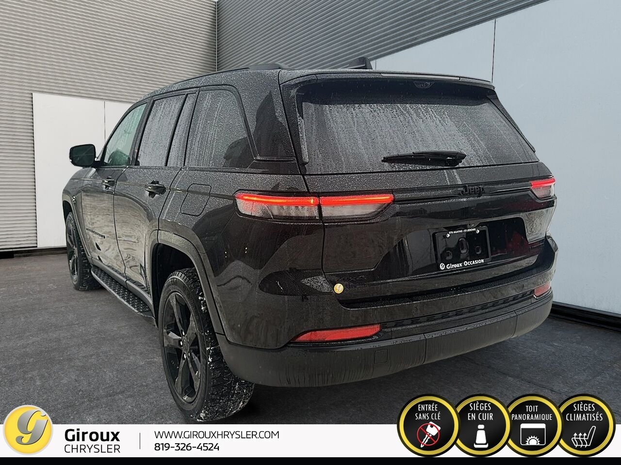 2024 Jeep Grand Cherokee Black Sainte-Agathe-des-Monts - photo #3