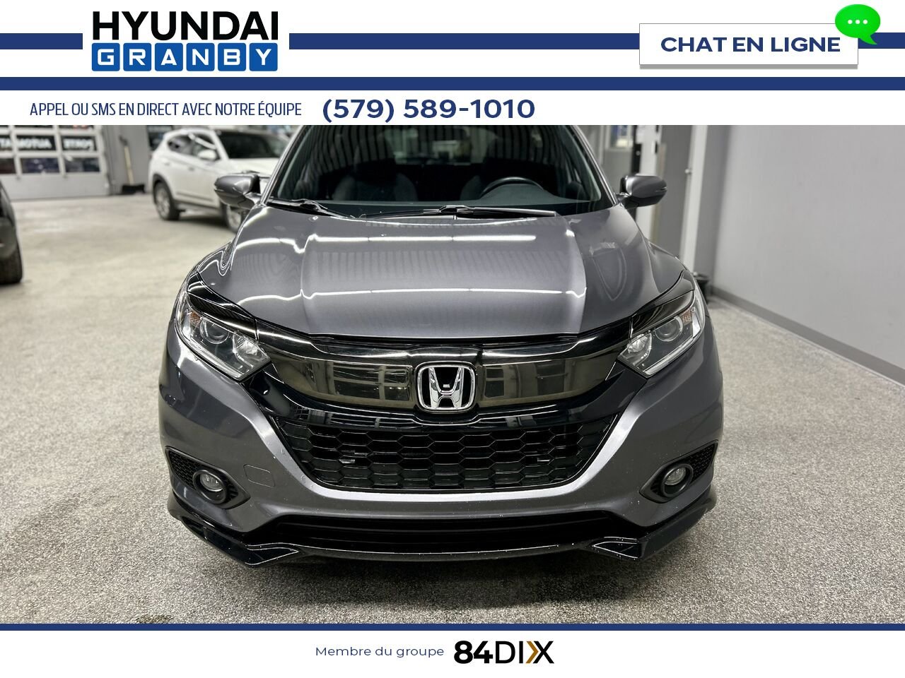 2020 Honda HR-V Grey Granby - photo #1