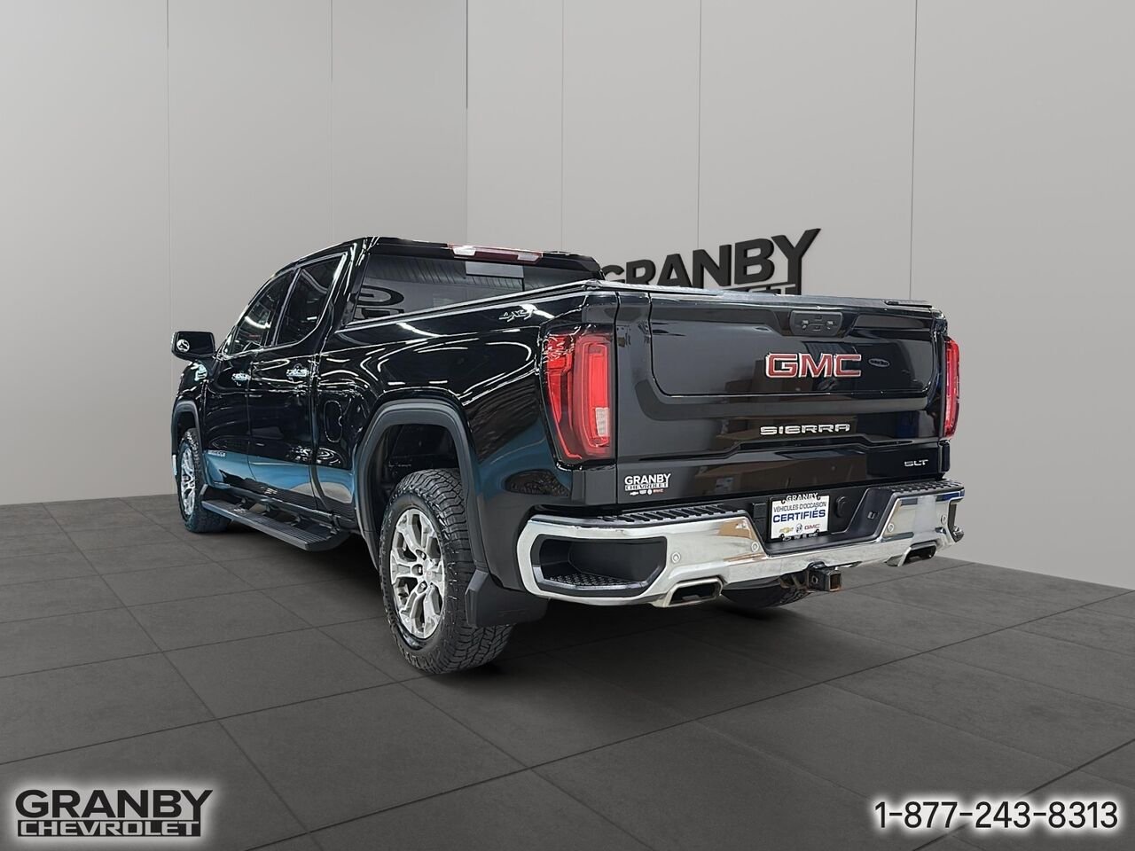 2022 GMC Sierra 1500 SLT crewcab remorquage max boite 6.6 moteur 6.2 L | 26-1059A Black Granby - photo #6