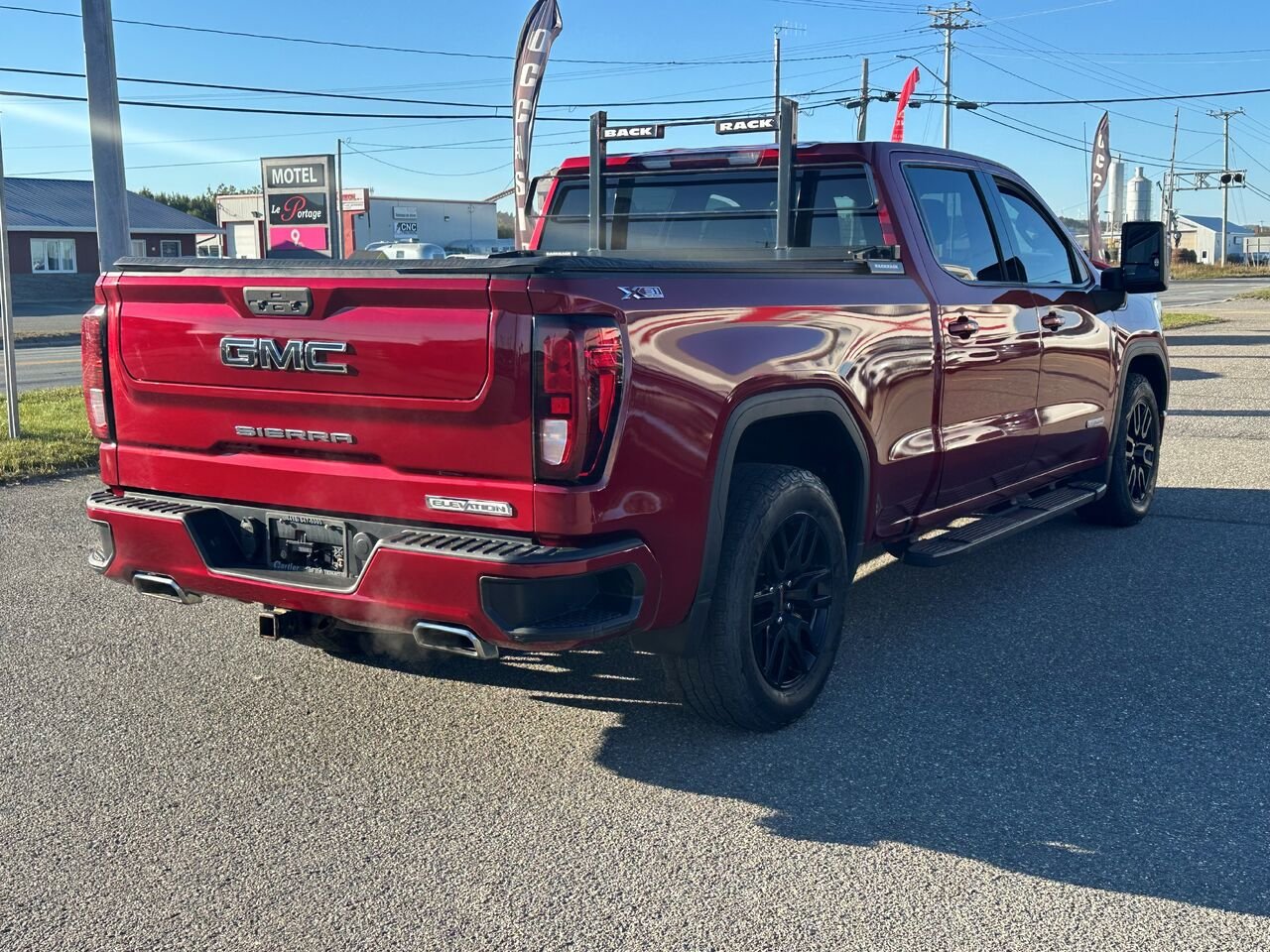 GMC SIERRA K1500 ELEVATION SIERRA K1500 ELEVATION 2021 Rouge Matane - photo #4