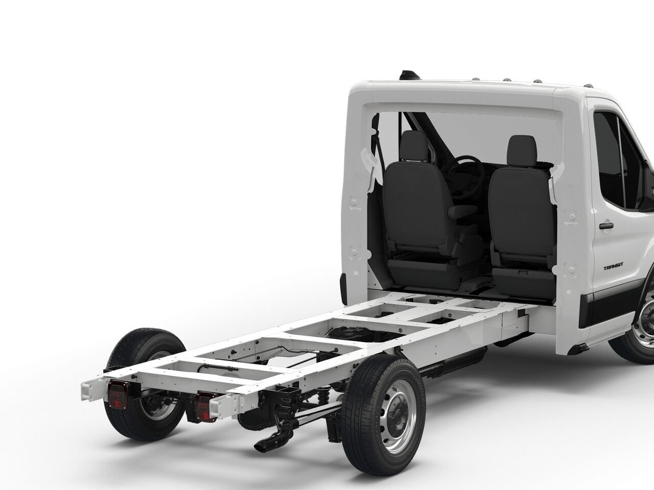 Ford Transit fourgon tronqué 26565 | BASE 2026 Blanc Oxford Saint-Jérôme - photo #2