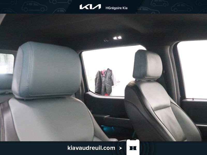 Ford F150 KA8110A | LARIAT AWD A/C CUIR GR ELECT MAGS CAM RECUL BLUETO 2023 Noir Laval - photo #22