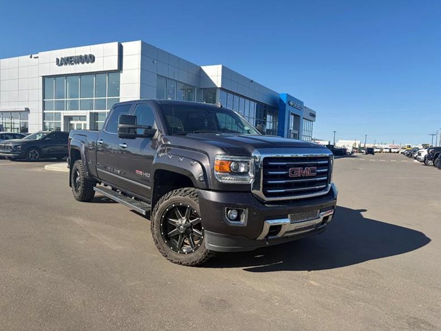 2015 GMC Sierra 2500HD SLT All Terrain 6.6L Duramax | Power Sunroof Black