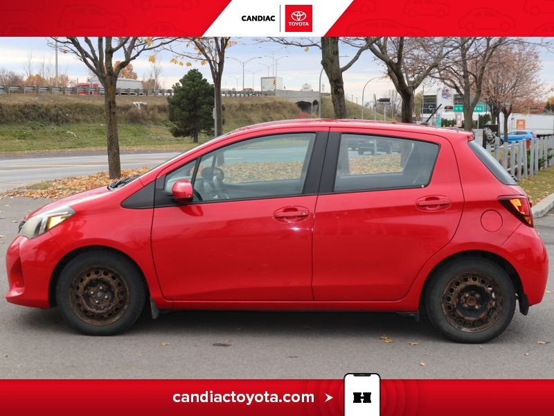 2015 Toyota Yaris Red Candiac - photo #5