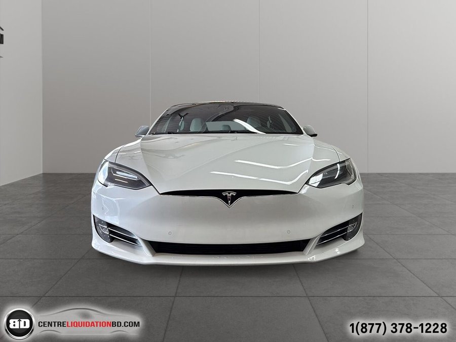 Tesla Model S 2017 2017 Blanc