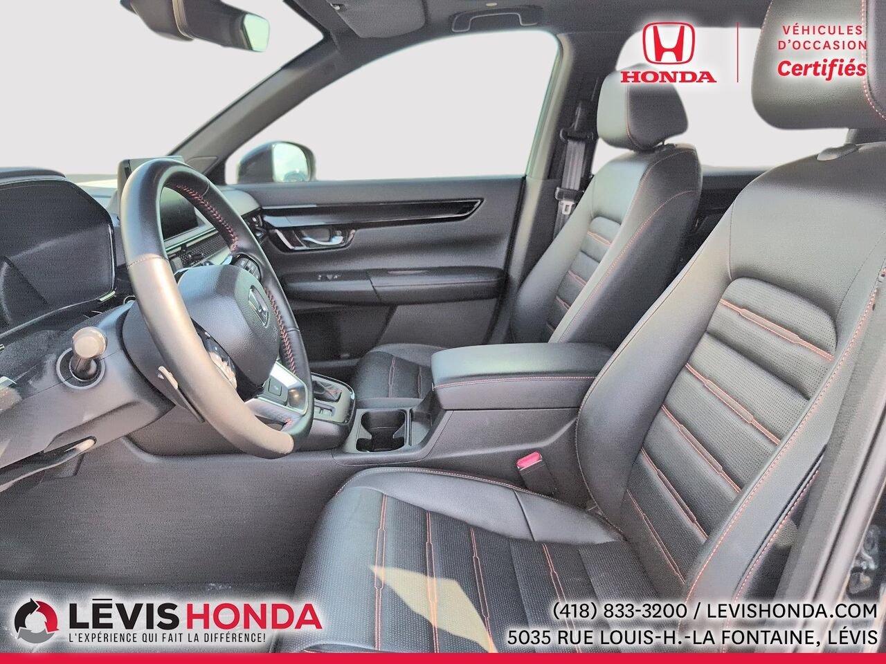 2025 Honda CR-V Touring Hybride AWD Touring Traction Intégrale Black Lévis - photo #16