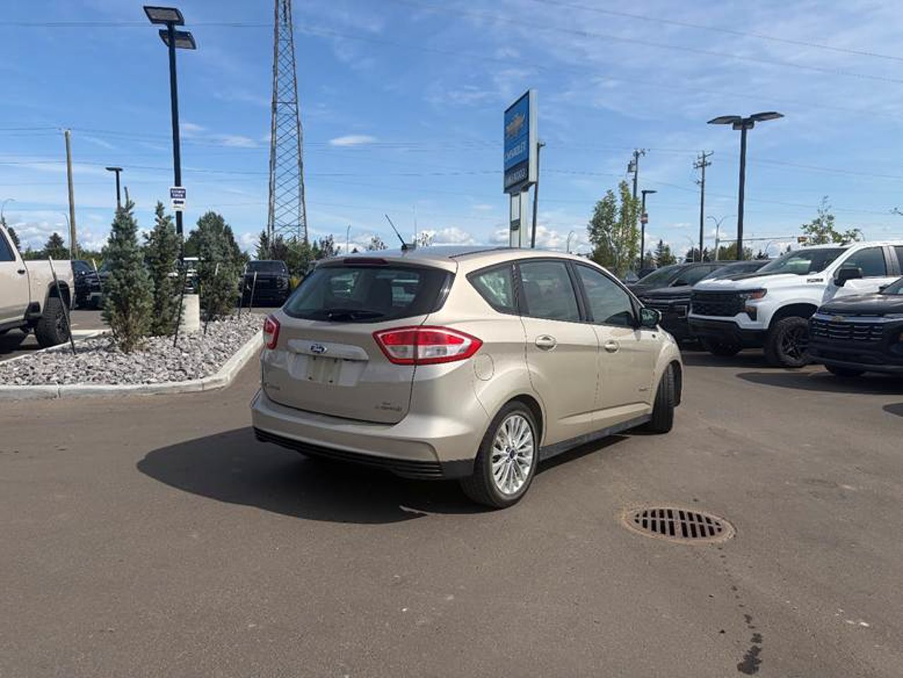 2017 Ford C-Max Hybrid 5dr HB SE White Sherwood Park - photo #4