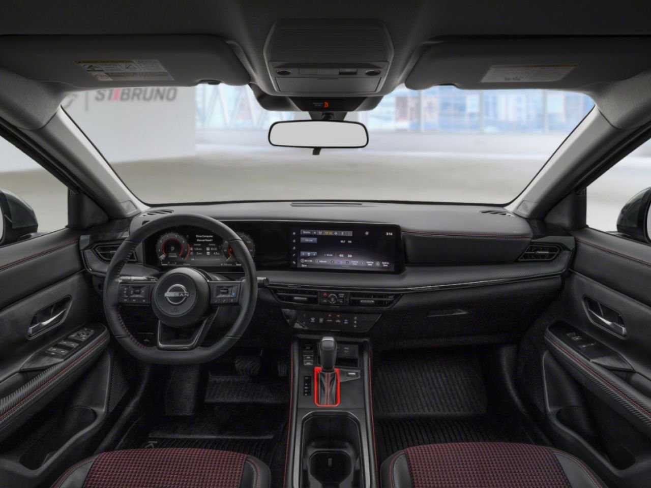 Nissan Kicks 2026 Blanc d'Aspen triple couche/Noir intense Saint-Basile-le-Grand - photo #9