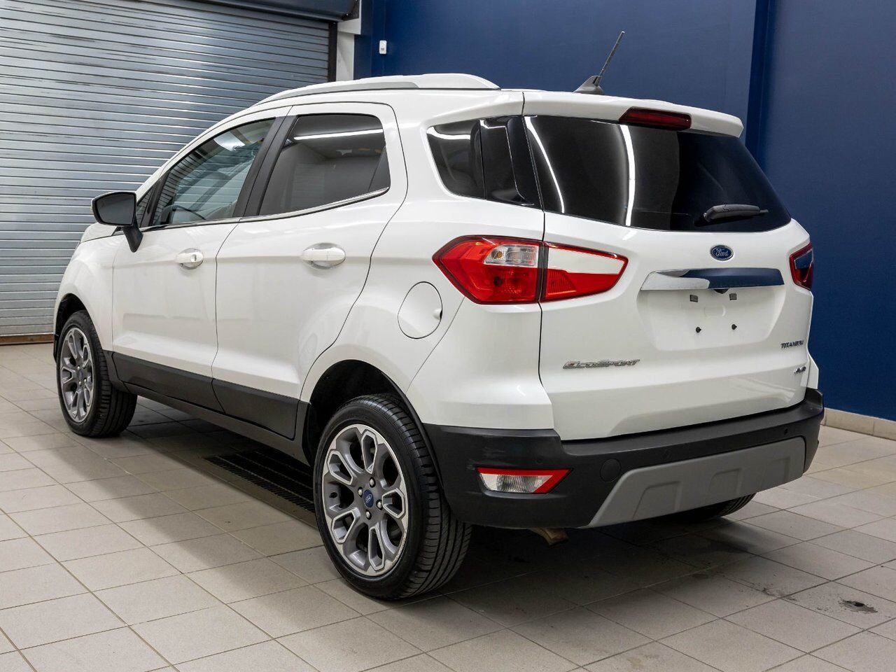 Ford EcoSport TITANIUM AWD *TOIT* NAV CUIR SIÈGES CHAUFF B&O 2020 Blanc Saint-Jérôme - photo #7