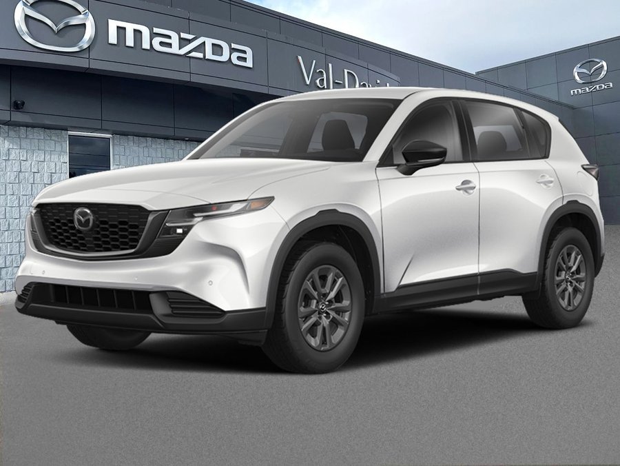 2026 Mazda CX-5 GX TI BA, commande audio au volant, bluetooth, Caméra de recul Rhodium White Metallic