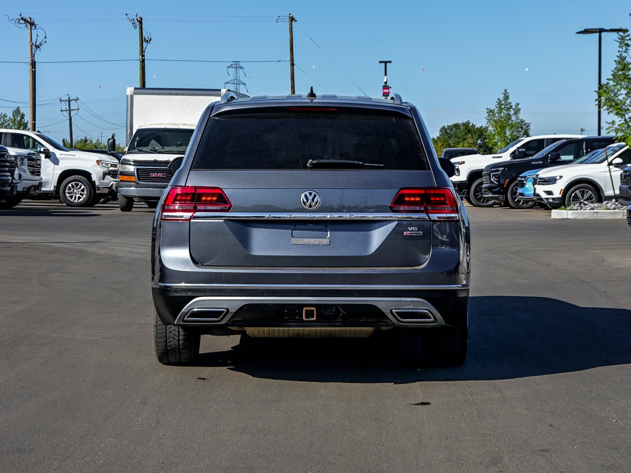 2018 Volkswagen Atlas Execline 3.6 FSI 4MOTION Grey Sherwood Park - photo #11