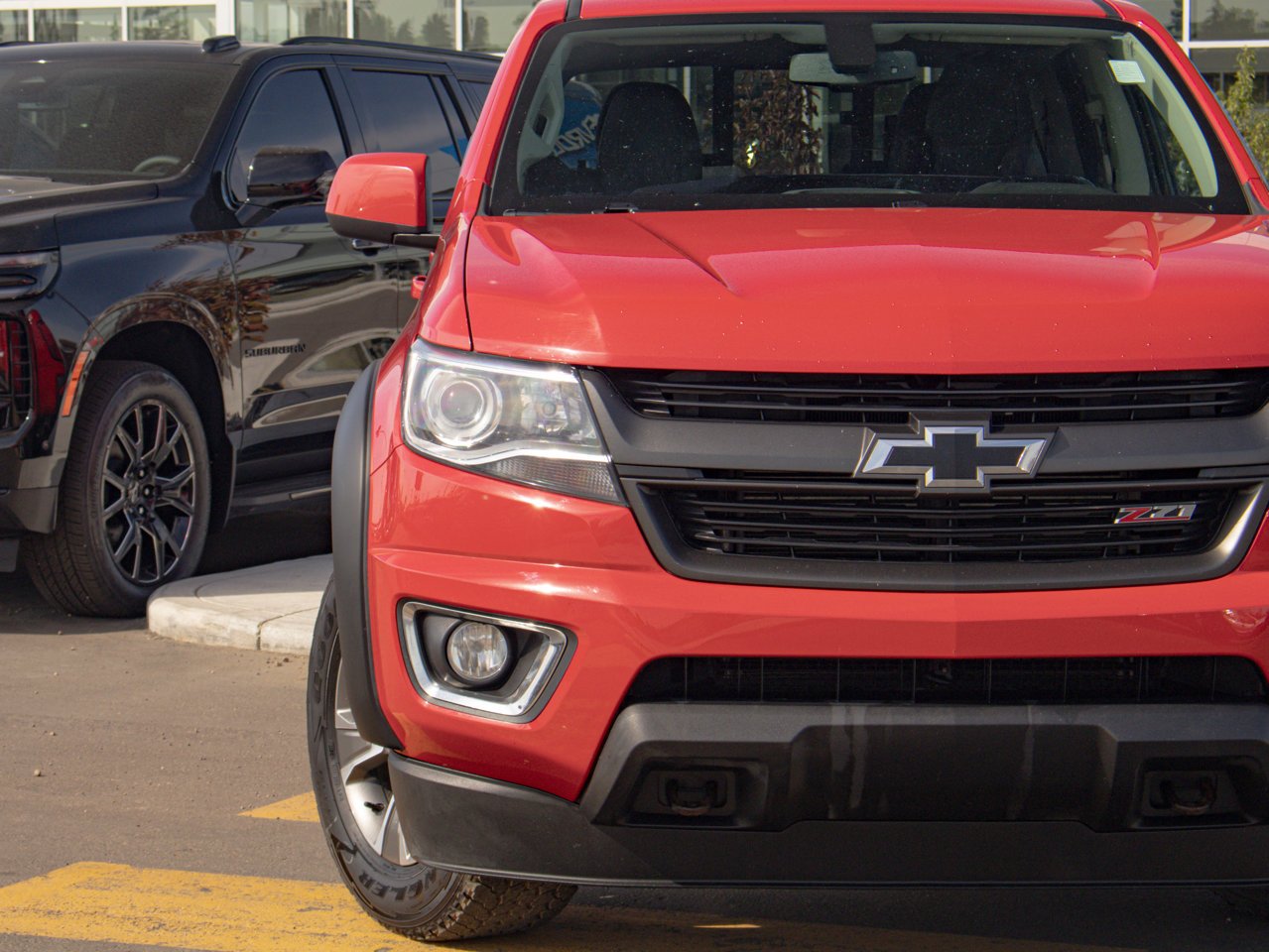 2018 Chevrolet Colorado 4WD Crew Cab 128.3 Z71 Red Sherwood Park - photo #4