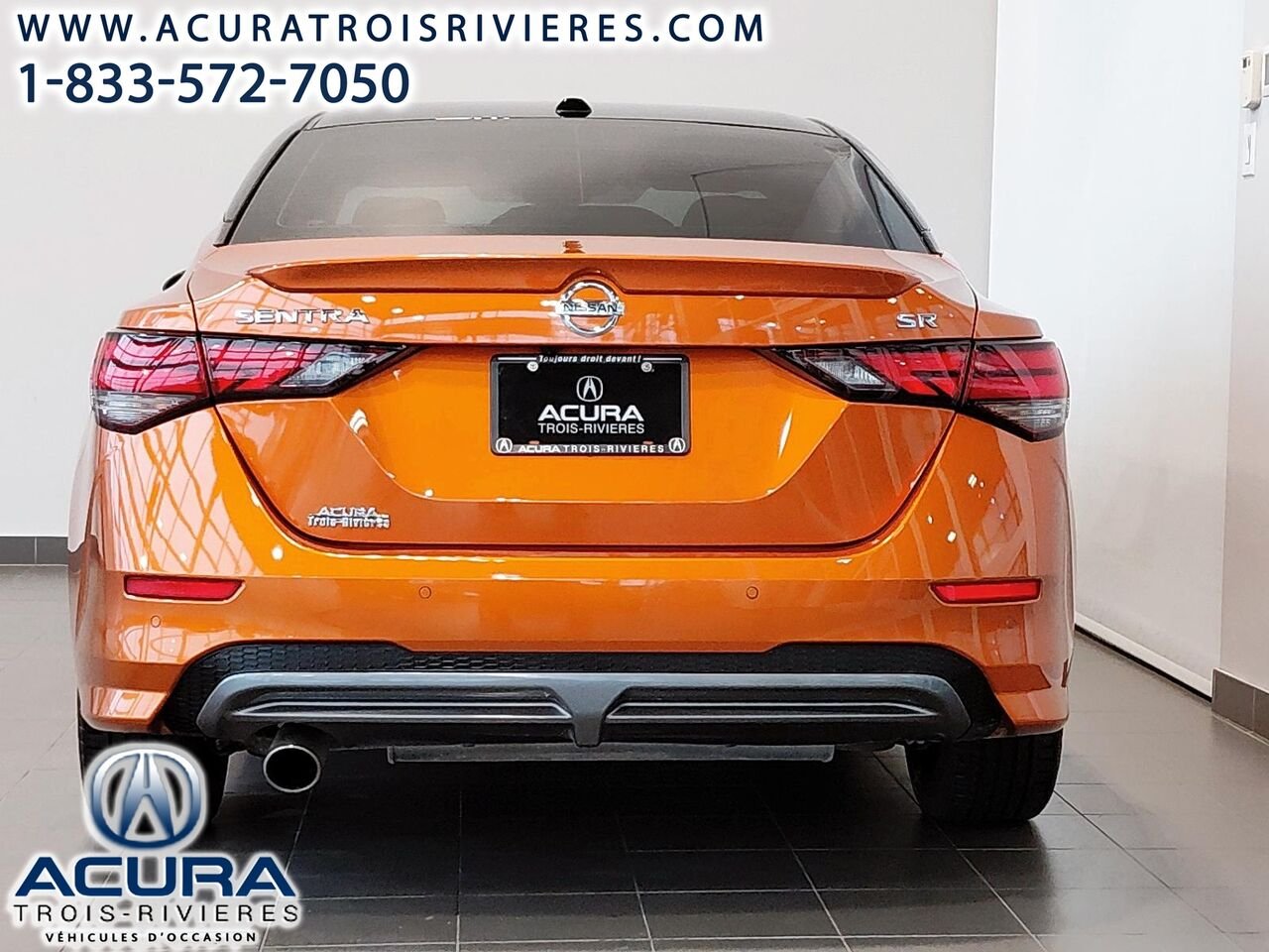 NISSAN SENTRA SR 2022 Orange Trois-Rivières - photo #7