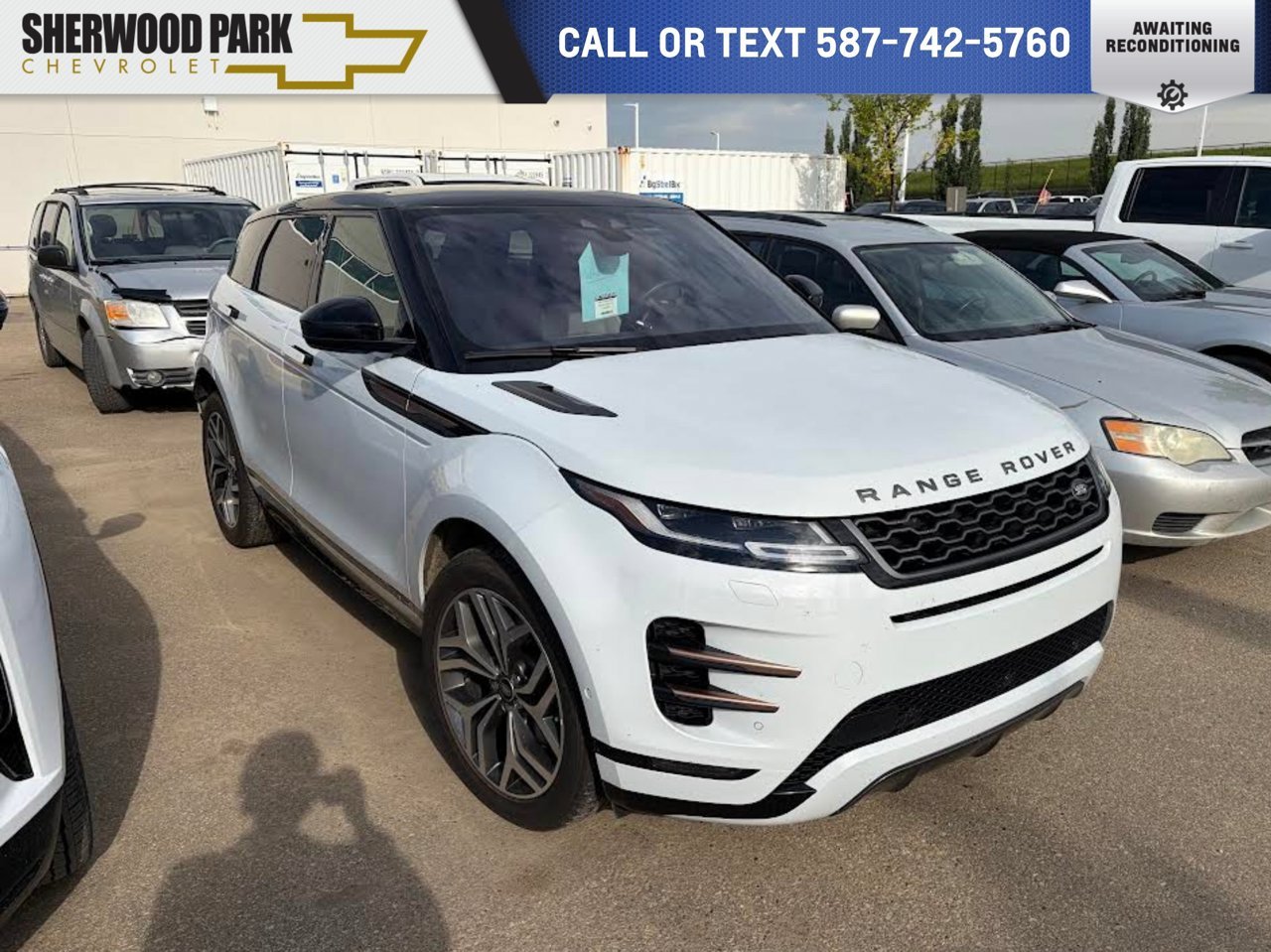 2020 Land Rover Range Rover Evoque P250 First Edition White Sherwood Park - photo #0