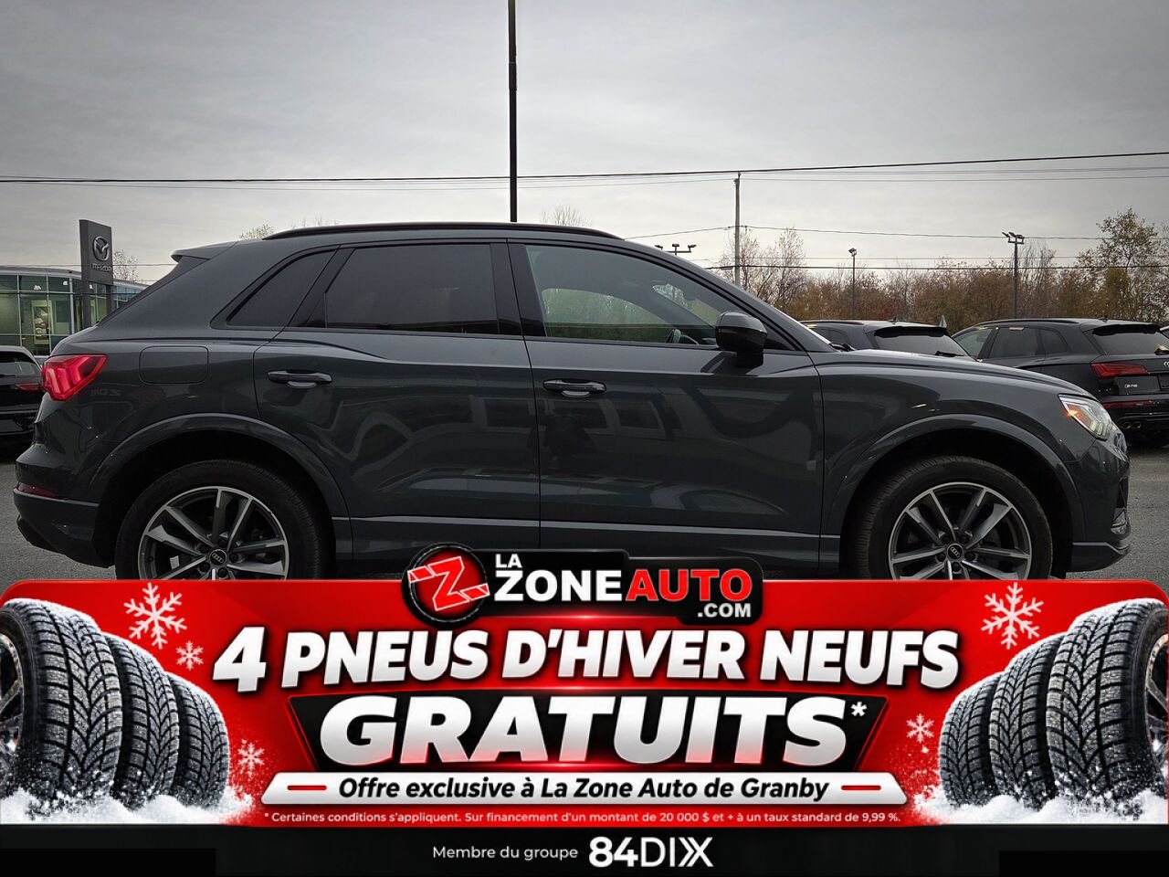 Audi Q3 2023 Gris Granby - photo #7