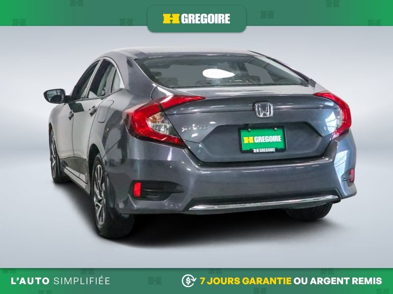 Honda Civic 822264 | EX GR ELECT BLUETOOTH CAM RECUL A/C TOIT OUVRANT 2020 Gris Laval - photo #5