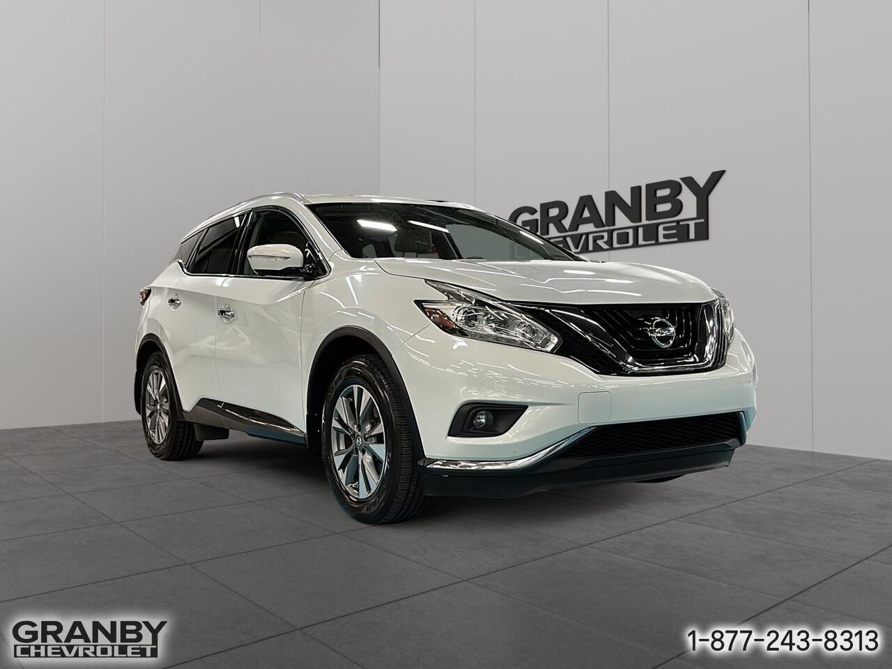 Nissan Murano Traction intégrale 4 portes SL | 26-0881B 2015 Blanc Granby - photo #2