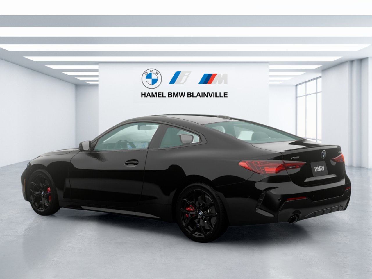 2026 BMW 4 Series 430i xDrive Black Sapphire Metallic Blainville - photo #1