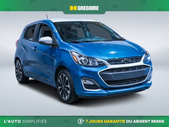 2021 Chevrolet Spark 1LT AUTO AC GR ELEC MAGS CAM RECULE BLUETOOTH Blue