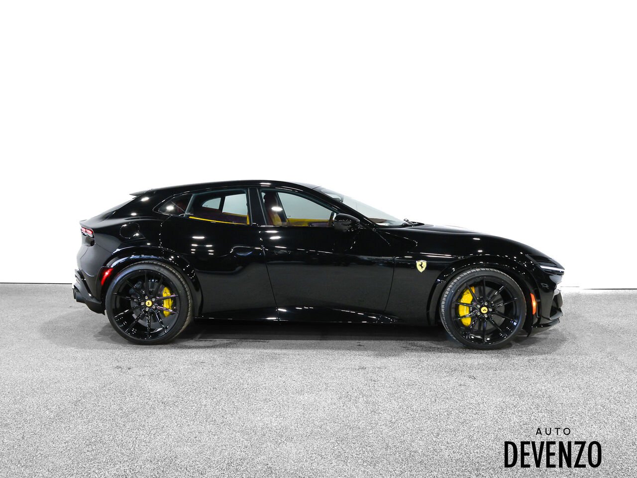 2026 Ferrari Purosangue V12 725HP *** FULL CAR SATIN PPF *** Black Saint-Eustache - photo #3