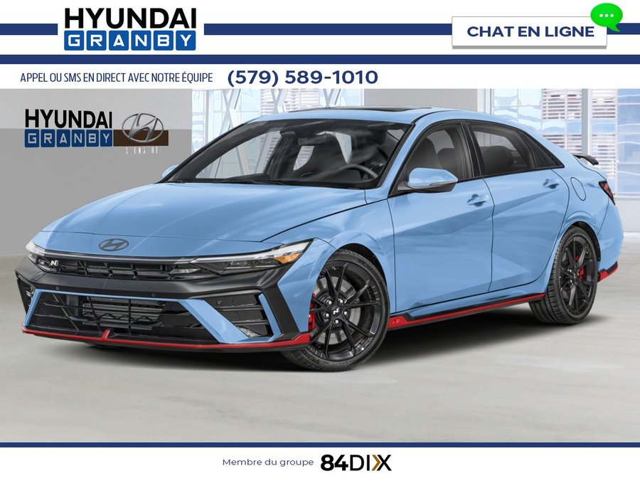 HYUNDAI Elantra N 2025 Bleu éblouissant