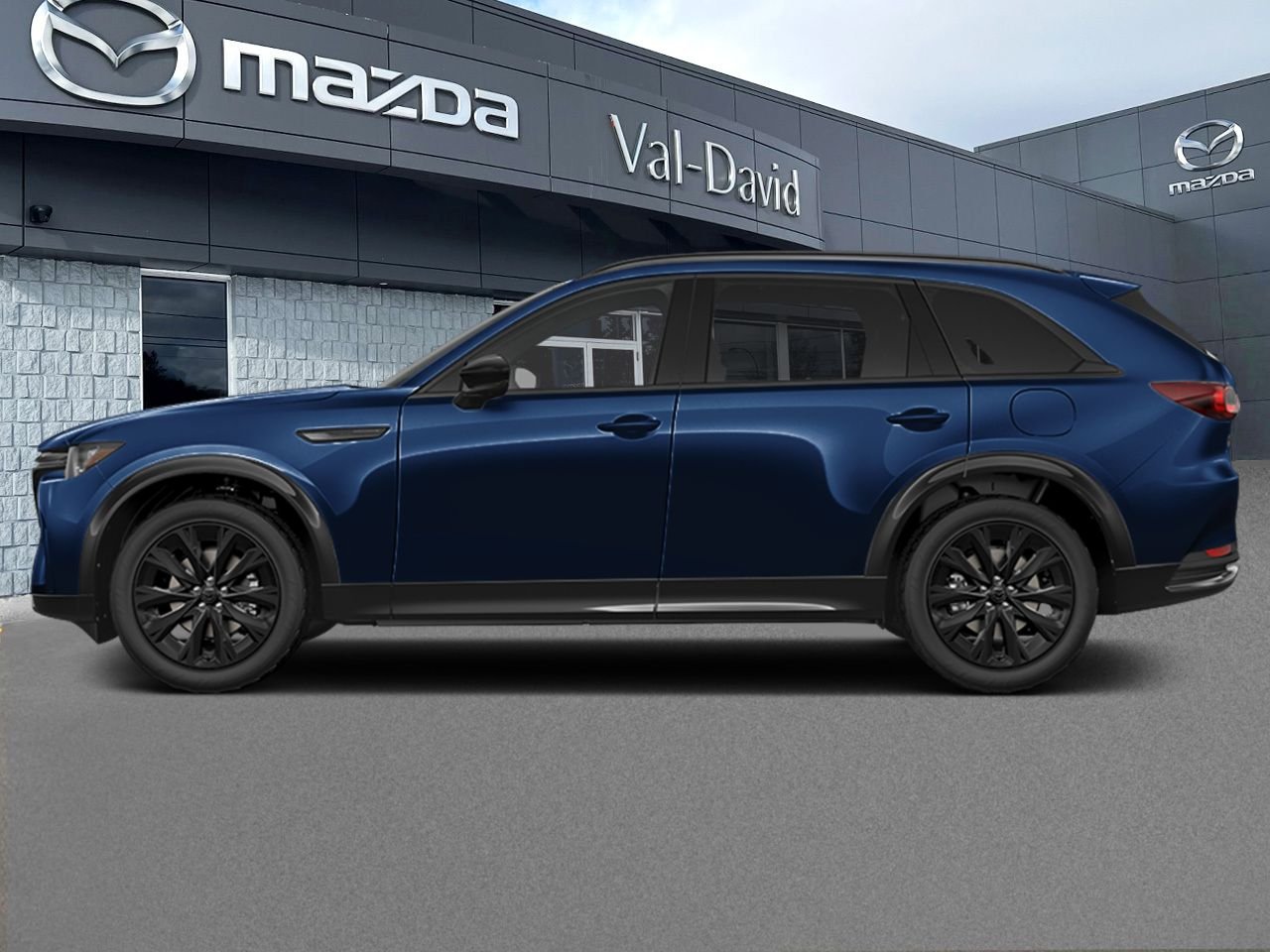 Mazda CX-90 hybride léger GT-P TI, CUIR, HYBRIDE LÉGER 2026 Bleu cristal foncé mica Val-David - photo #1