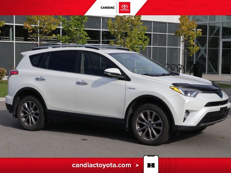 2018 Toyota Rav 4 White Laval - photo #0
