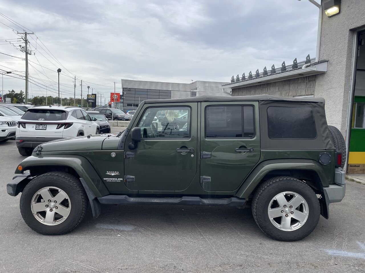 2008 Jeep Wrangler Green  - photo #11