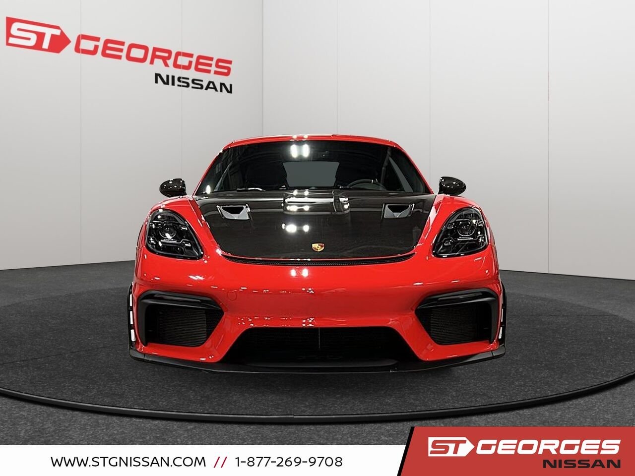 2024 Porsche 718 Cayman Red Saint-Georges - photo #1
