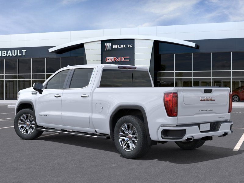 2026 GMC Sierra 1500 Denali cabine multiplace 4RM 157 po GLACIER WHITE TRICOAT Sherbrooke - photo #2