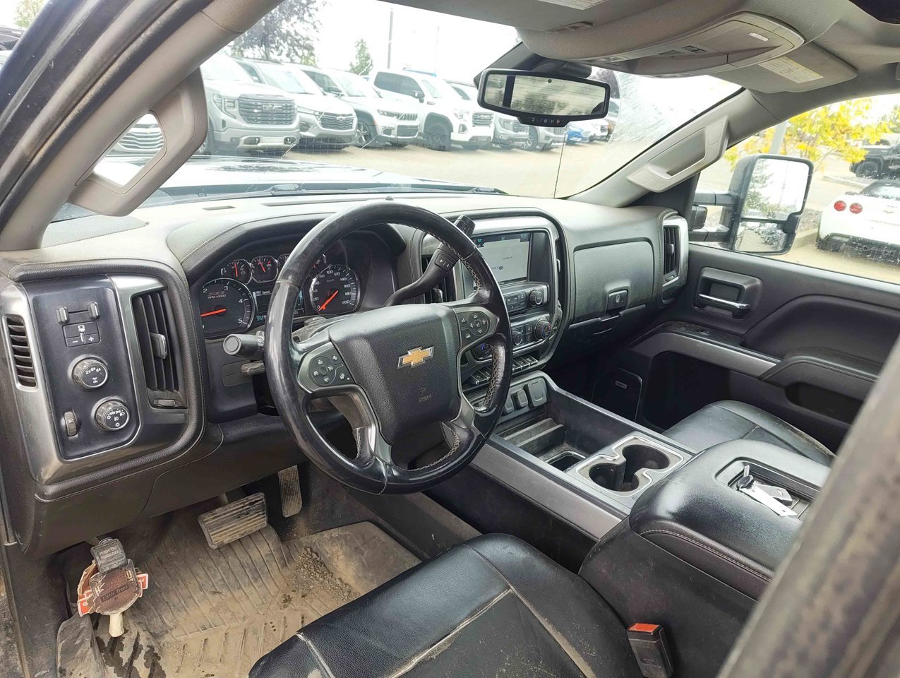 2019 Chevrolet Silverado 2500HD 4WD Crew Cab 153.7 LTZ Black Sherwood Park - photo #6