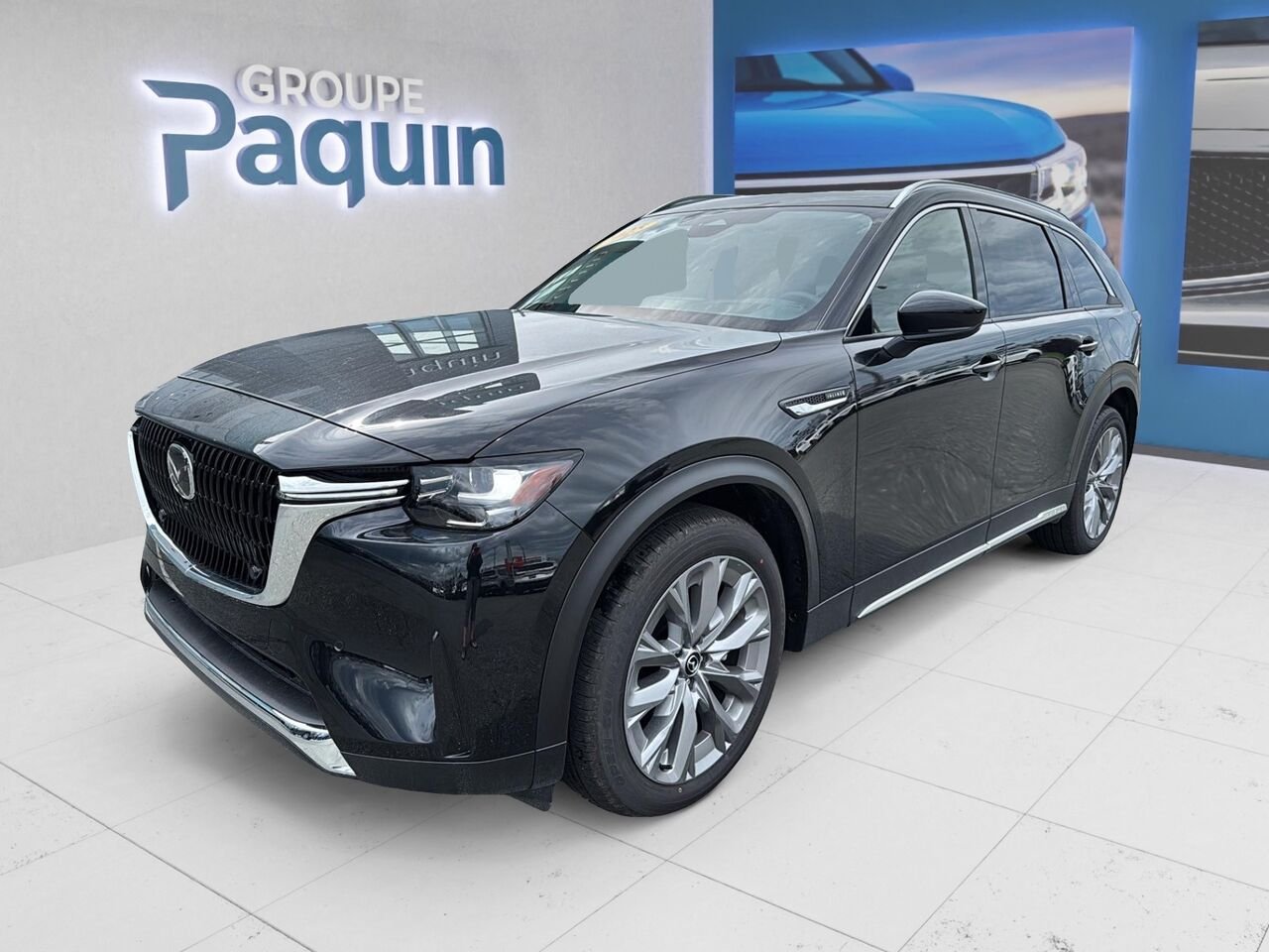 Mazda CX-90 hybride léger 2025 Noir Rouyn-Noranda - photo #0