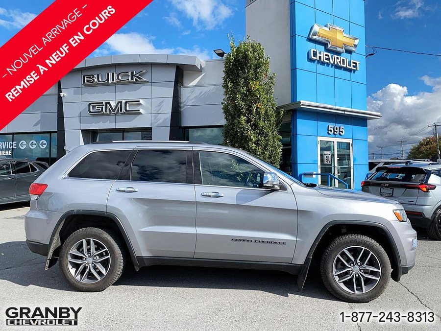2018 Jeep Grand Cherokee Limited 4x4 Silver