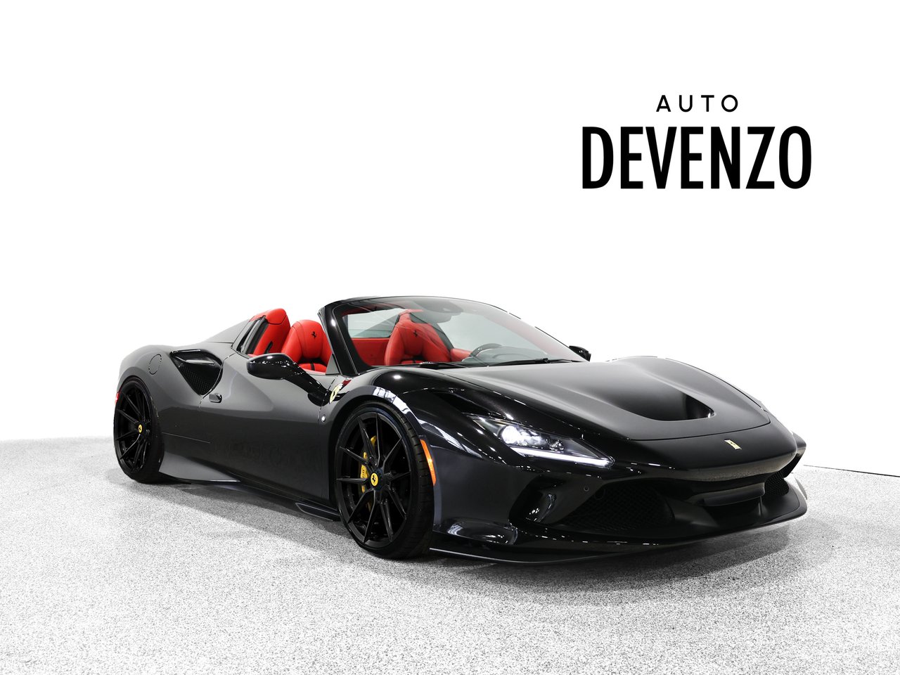 Ferrari F8 Spider 2021 Noir Saint-Eustache - photo #1