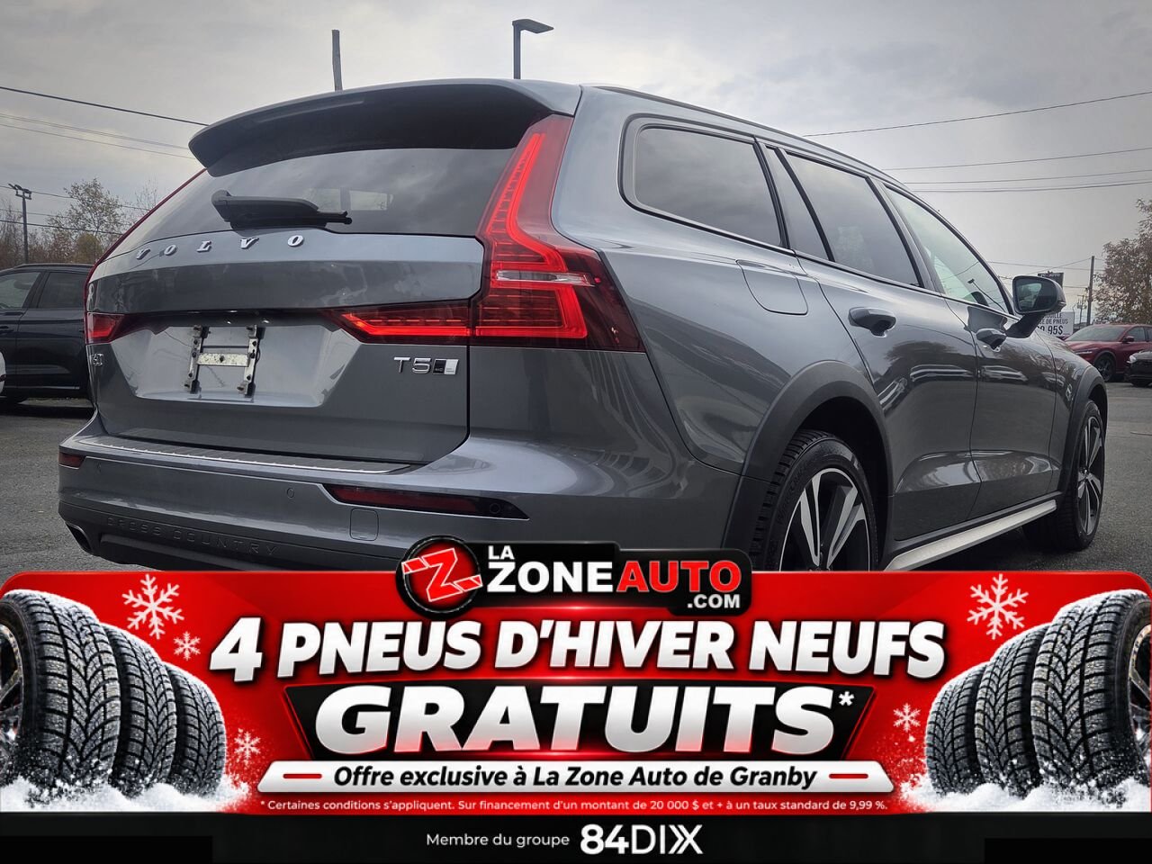 Volvo V60 Cross Country 2021 Gris Granby - photo #6