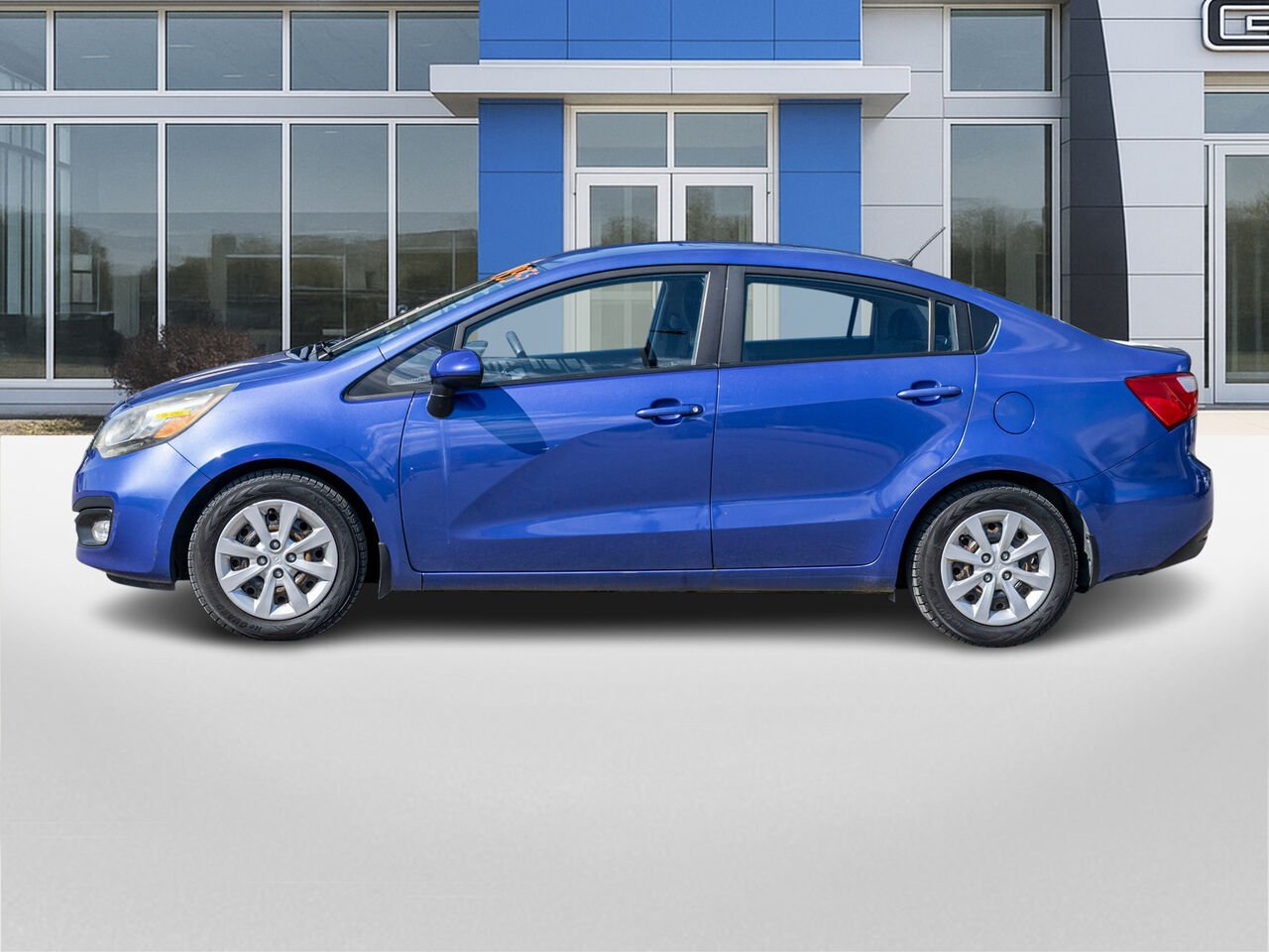 Kia Rio Berline 4 portes, boîte automatique, LX+ 2013 Bleu Châteauguay - photo #2