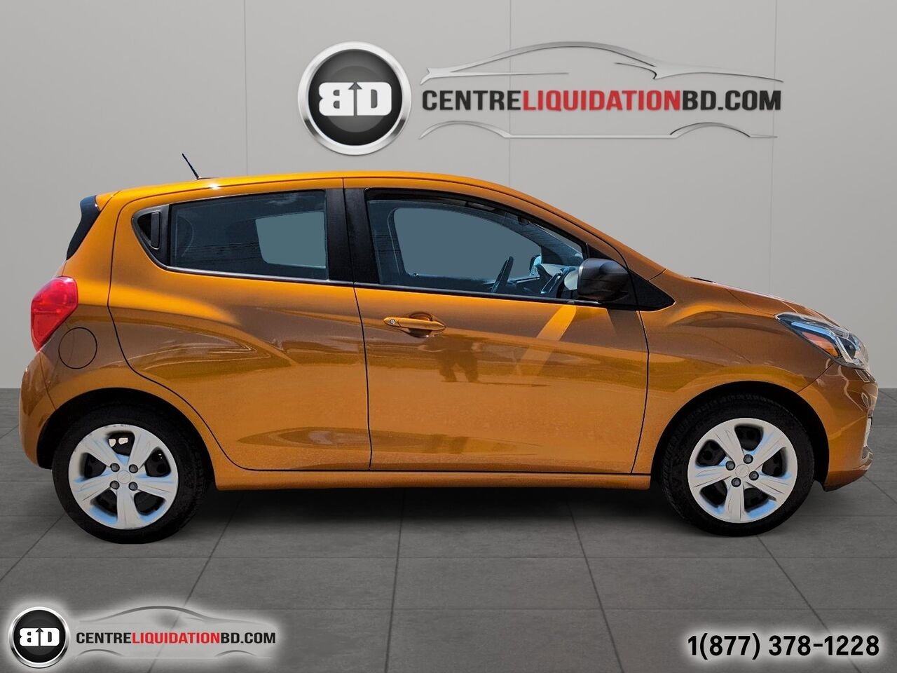 2019 Chevrolet Spark LS MANUELLE | BD0277 Orange Granby - photo #3
