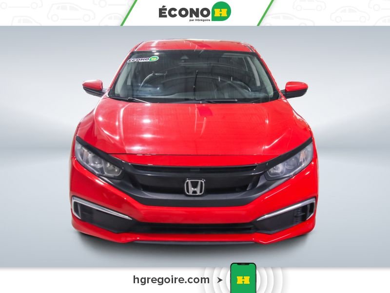 2020 Honda Civic Red Laval - photo #1