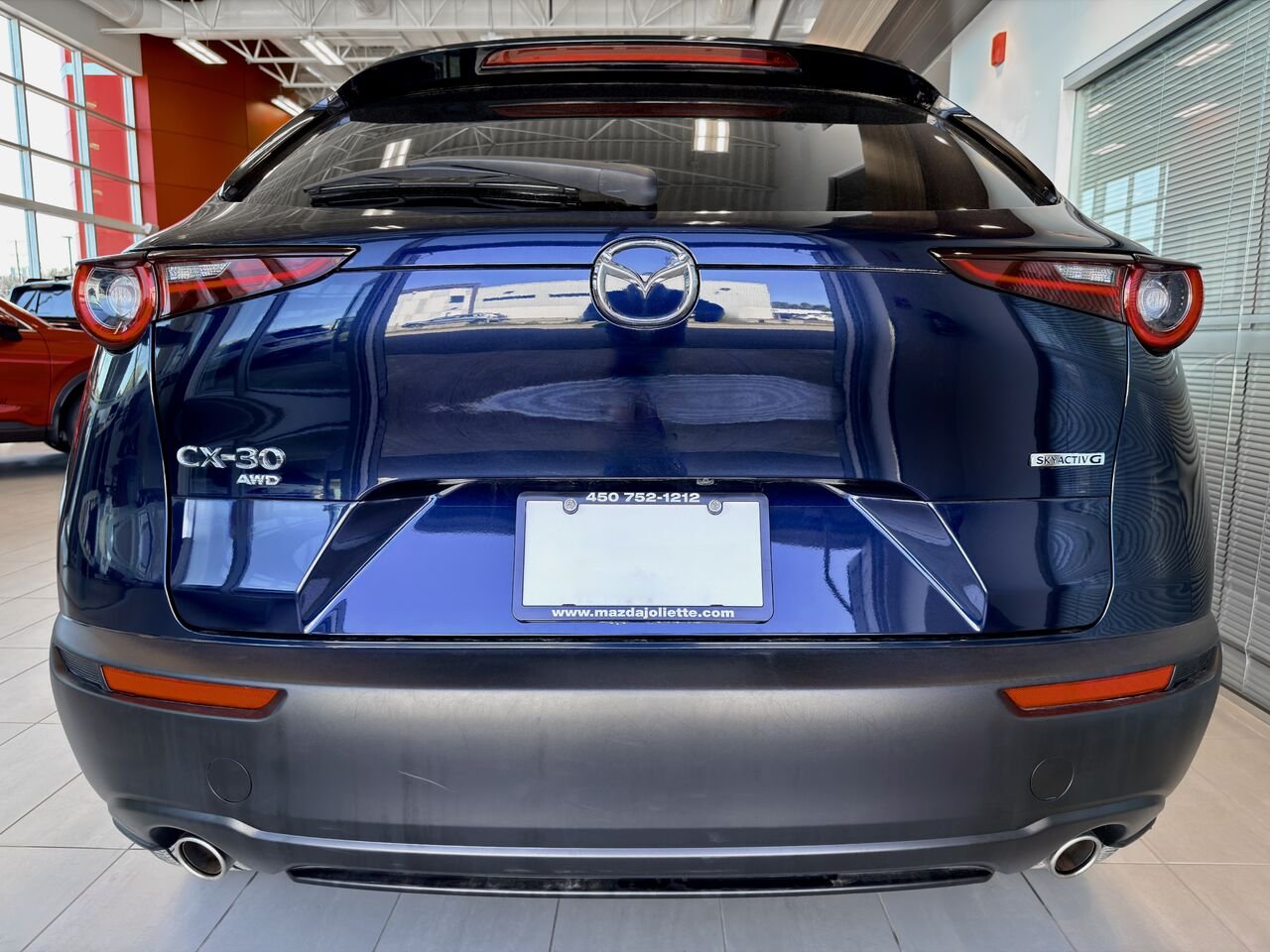 Mazda CX-30 GS-LUXE 2024 Bleu Notre-Dame-des-Prairies - photo #9