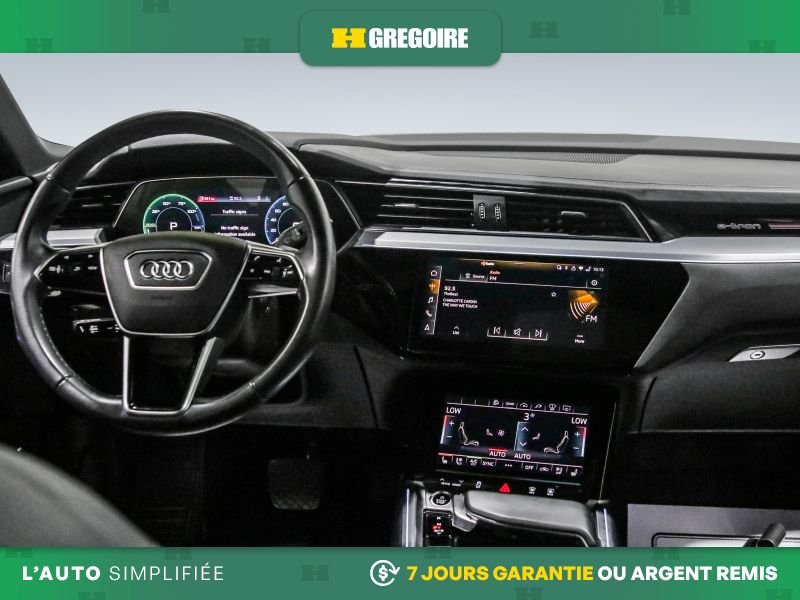 Audi e-tron 729840 | Technik AWD AUTO A/C CUIR TOIT NAV GR ELECR MAGS C 2022 Noir Laval - photo #18