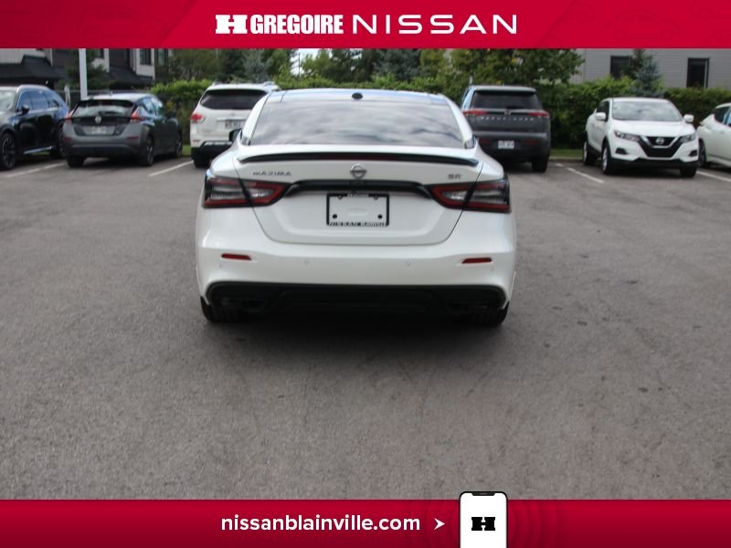 Nissan Maxima BI6232 | SR**cuir bose v6 performant 2021 Blanc Laval - photo #7