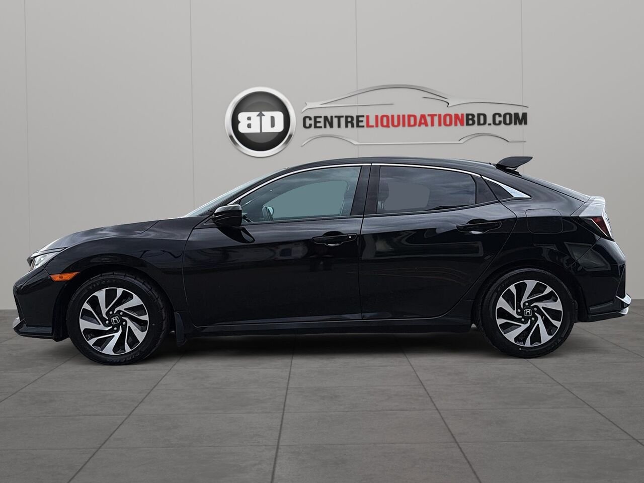 2017 Honda Civic Hayon LX 5 portes BM | BD0398A Black Granby - photo #7