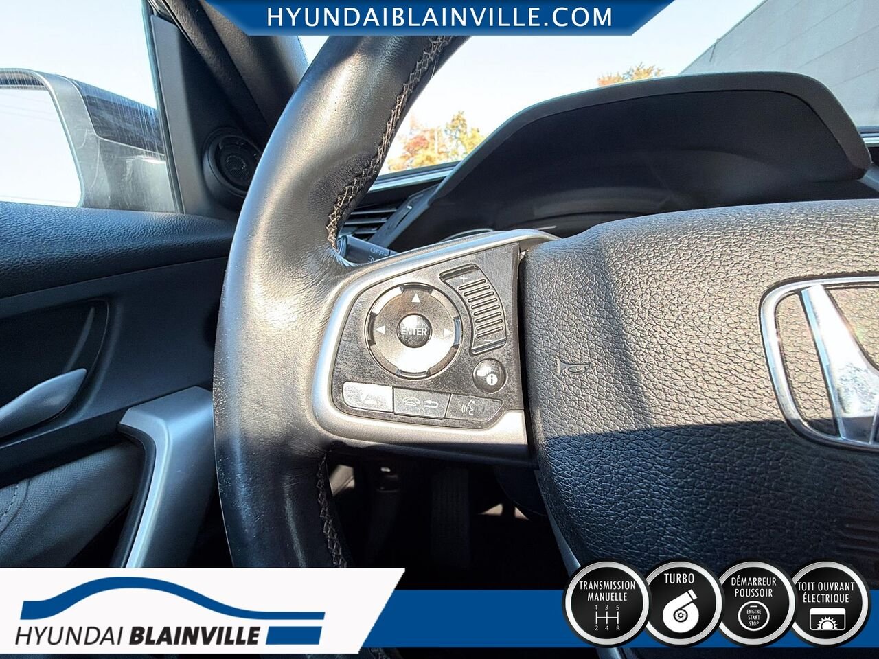 Honda Civic Coupé 2017 Noir Blainville - photo #13