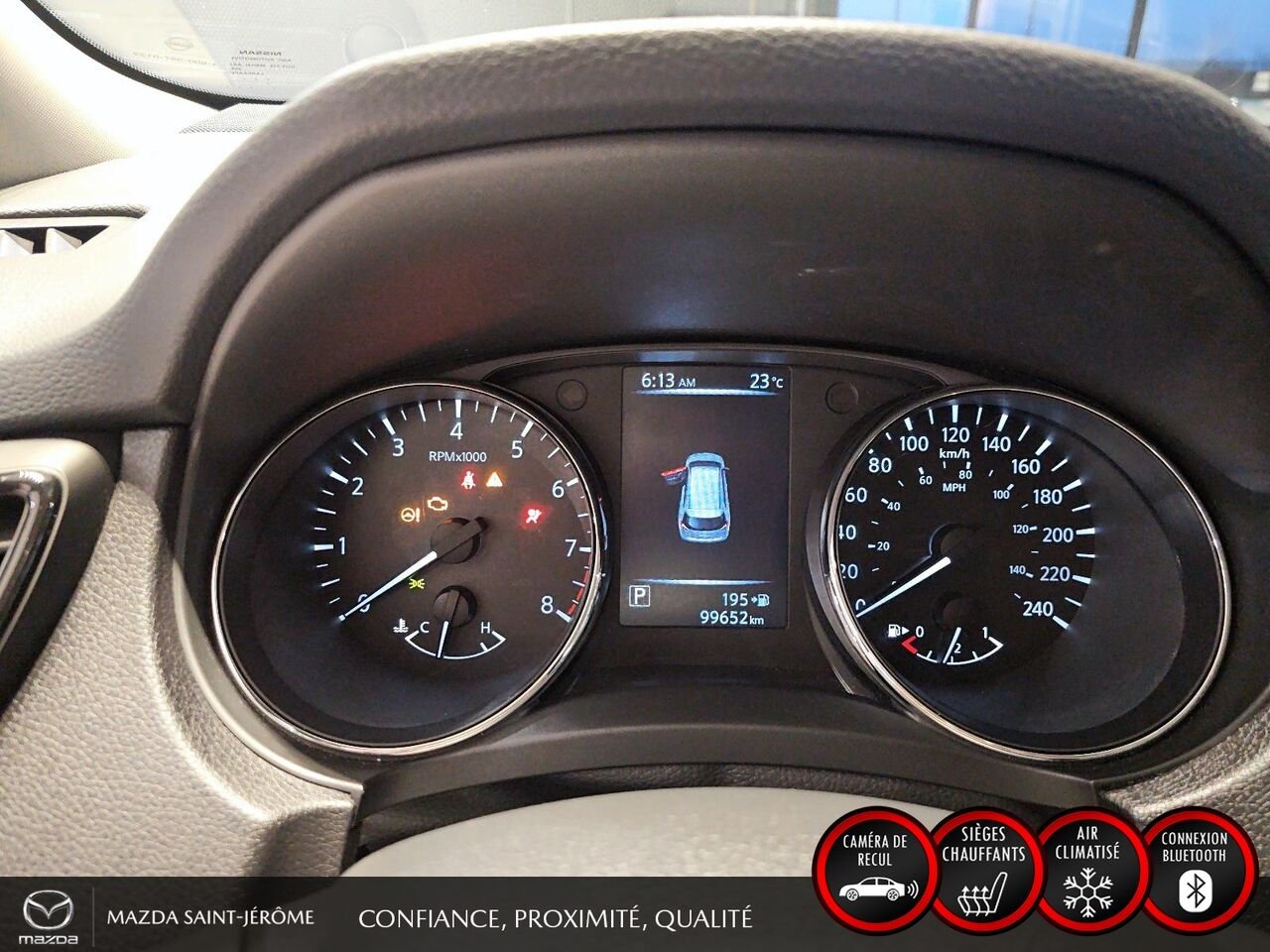 2017 Nissan Rogue AWD | 99 533 KM | CAMÉRA DE RECUL | GROUPE COMMODITÉ White Saint-Jérôme - photo #15