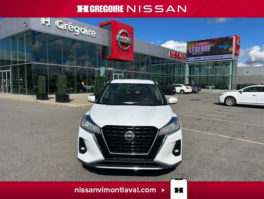 2022 Nissan Kicks S CARPLAY CAMERA A PARTIR DE 2.99% White
