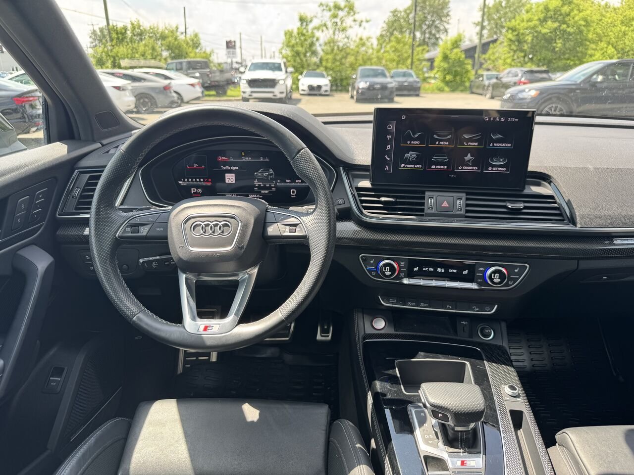 Audi SQ5 Technik 2021 Noir Granby - photo #15