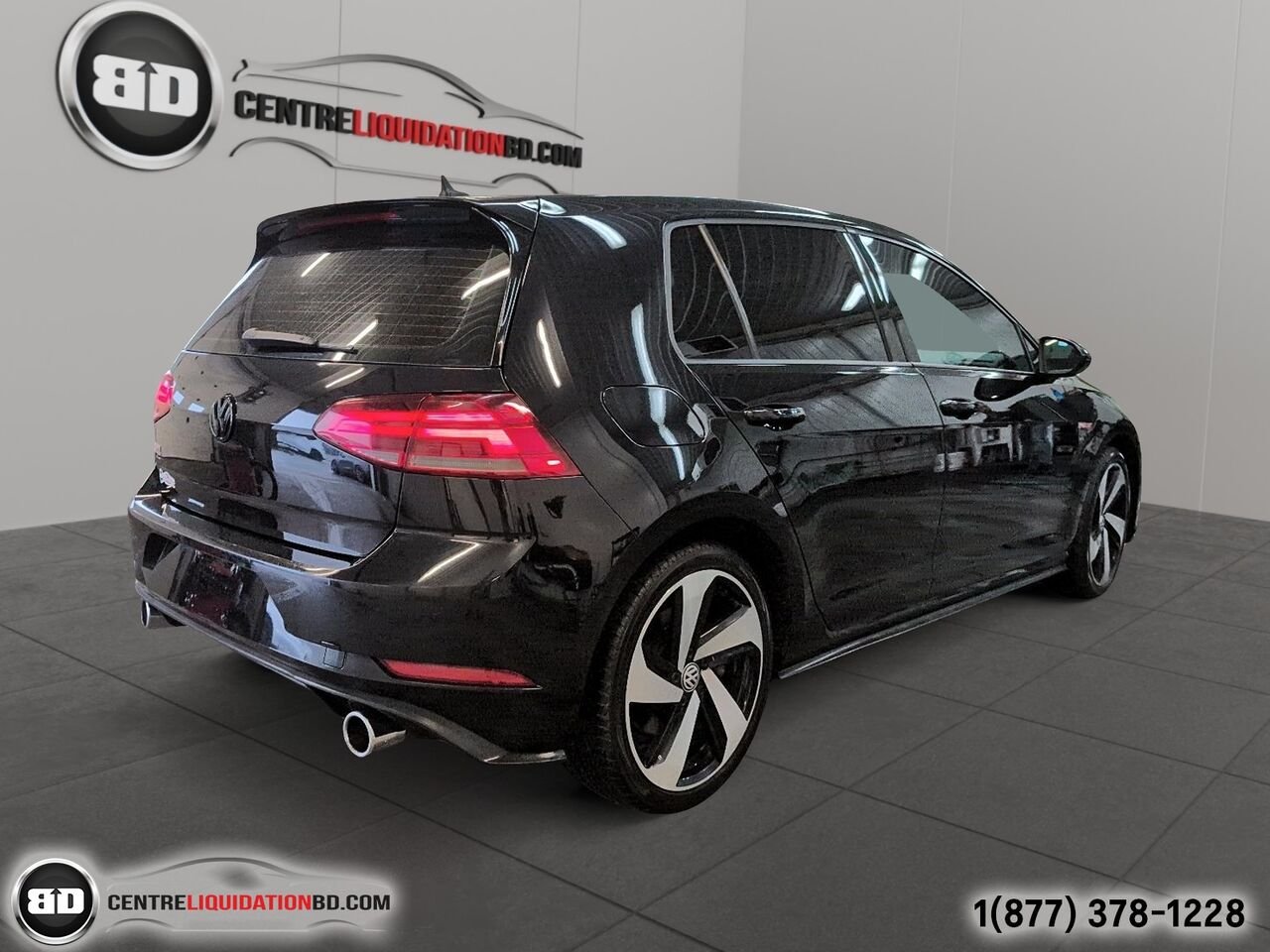 Volkswagen Golf GTI Autobahn transmission automatique | BD0380 2019 Noir Granby - photo #5