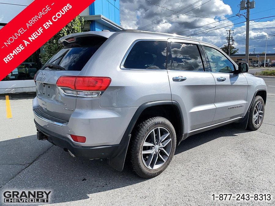 2018 Jeep Grand Cherokee Limited 4x4 Silver