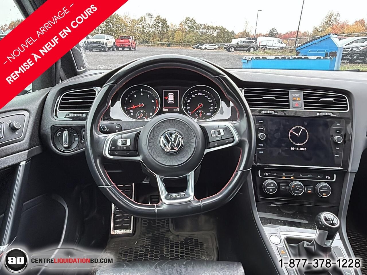 Volkswagen Golf GTI AUTOBAHN | BD0452 2021 Blanc Granby - photo #12
